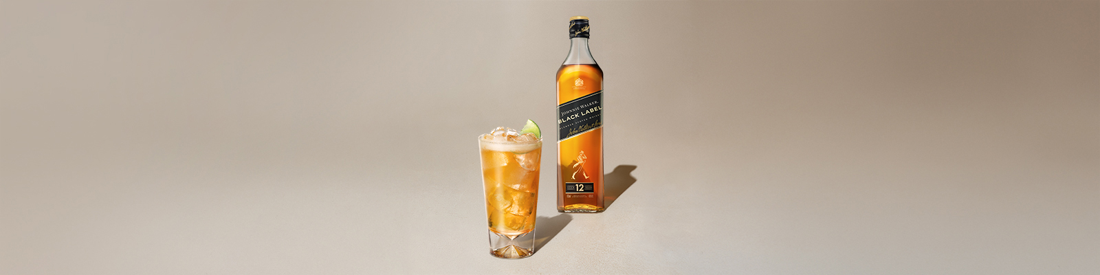 good value johnnie walker black & ginger highball